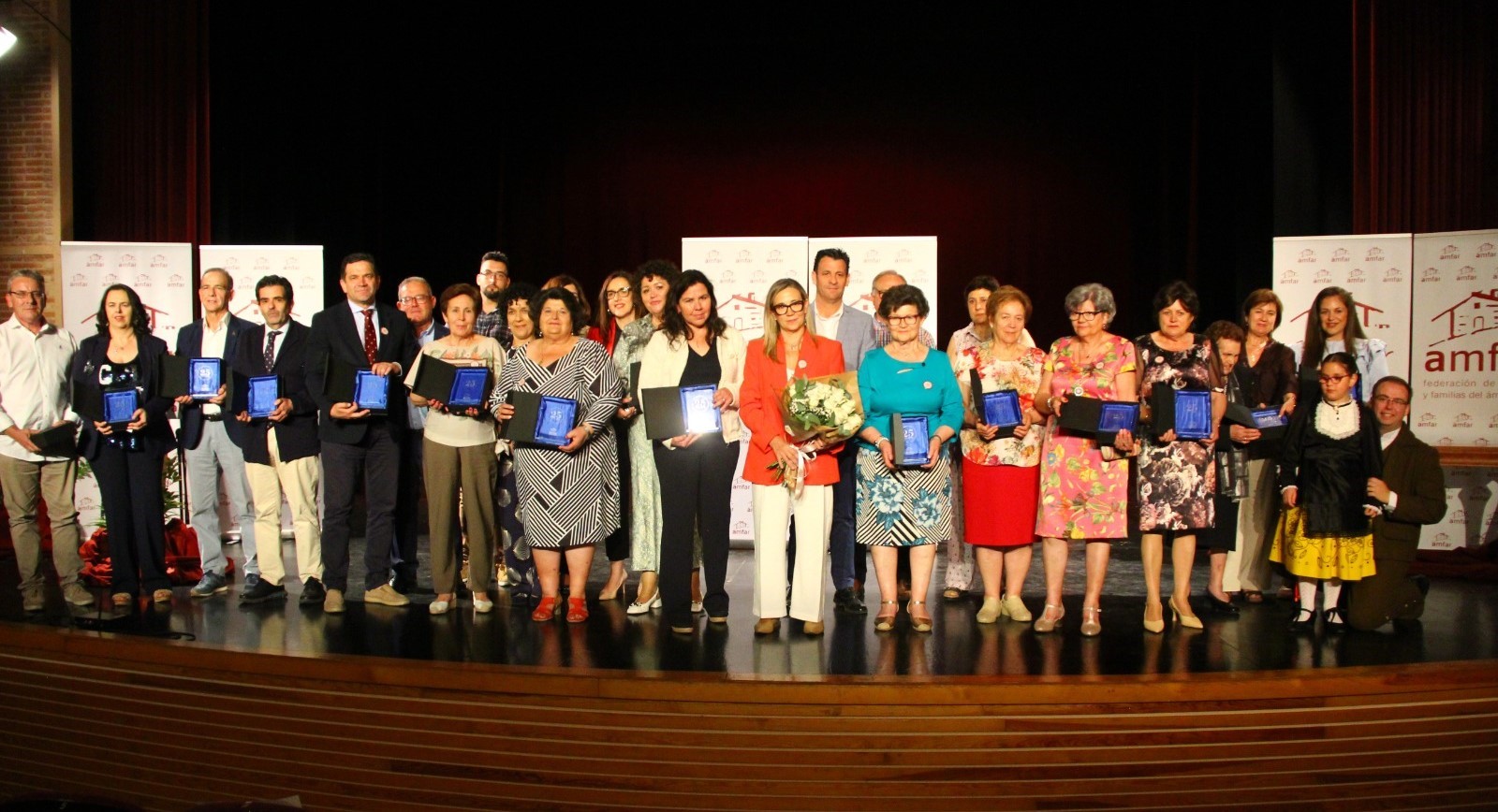 Más de 200 personas arropan a AMFAR Bolaños en la gala conmemorativa de su 25 aniversario