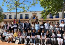 El alumnado de Villacañas, reconocido en la celebración regional del Día de Europa en Barrax El alumnado de Villacañas, reconocido en la celebración regional del Día de Europa en Barrax