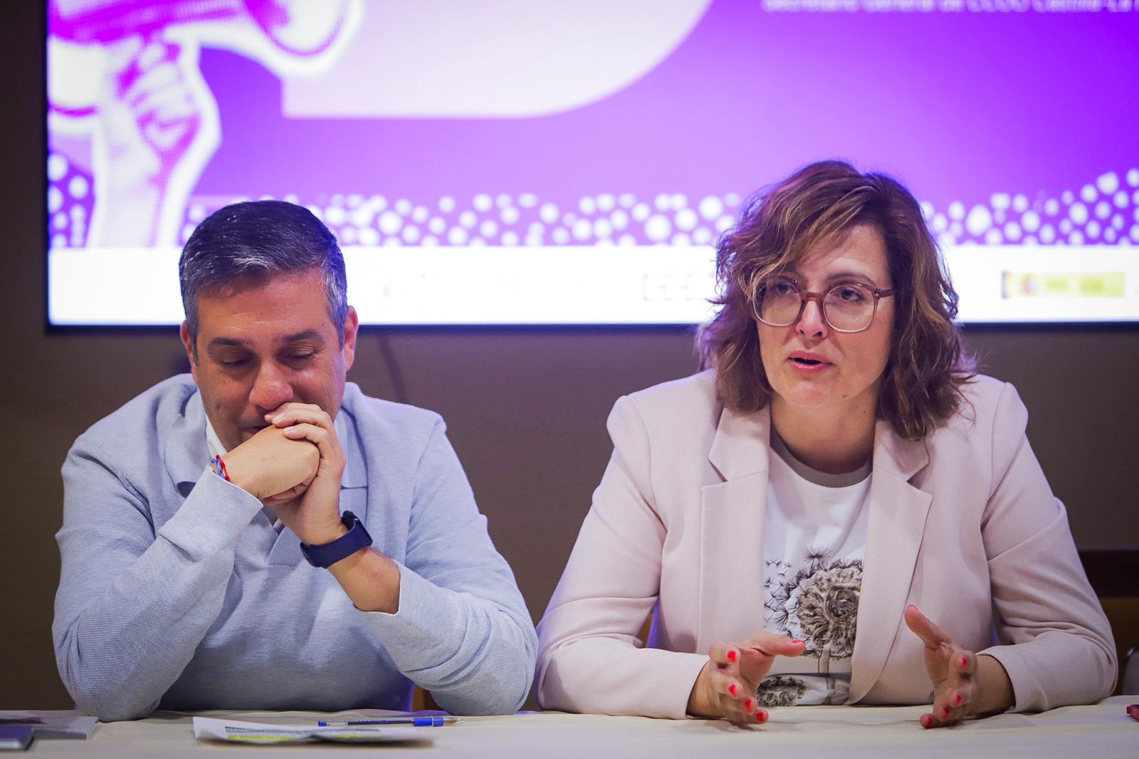 CCOO reivindica medidas públicas correctoras y una estrategia de cuidados para acabar con la desigualdad de género en el trabajo
