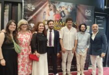 El cortometraje infanteño ‘Cervantes enamorado’ se presenta en el Cine Paz de Madrid rodeado de vecinos emigrados a la capital El cortometraje infanteño 'Cervantes enamorado' se presenta en el Cine Paz de Madrid rodeado de vecinos emigrados a la capital
