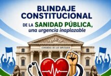 Colectivos en Lucha por la Sanidad Pública aborda el blindaje constitucional de la salud en un acto abierto al público en Madrid Colectivos en Lucha por la Sanidad Pública aborda el blindaje constitucional de la salud en un acto abierto al público en Madrid