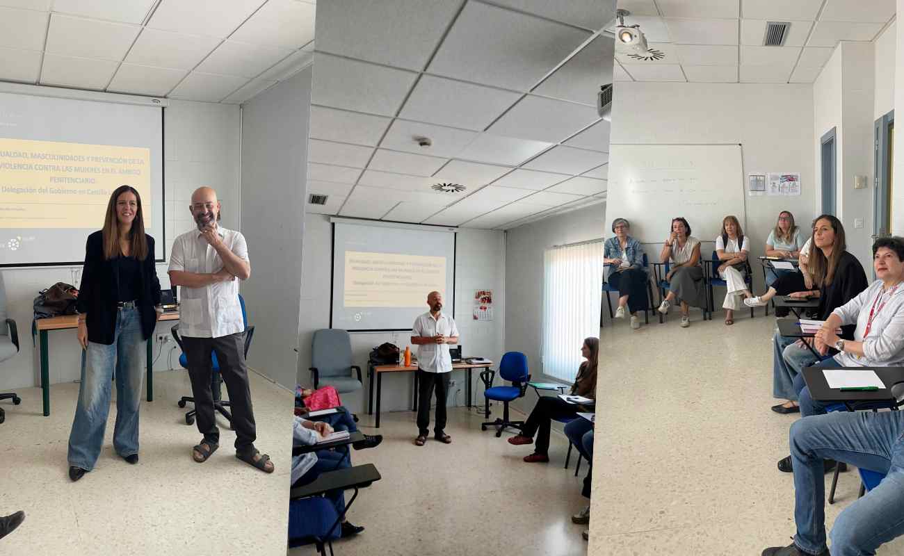 La Unidad contra la Violencia sobre la Mujer forma a profesionales penitenciarios e internos en igualdad y prevención de la violencia de género