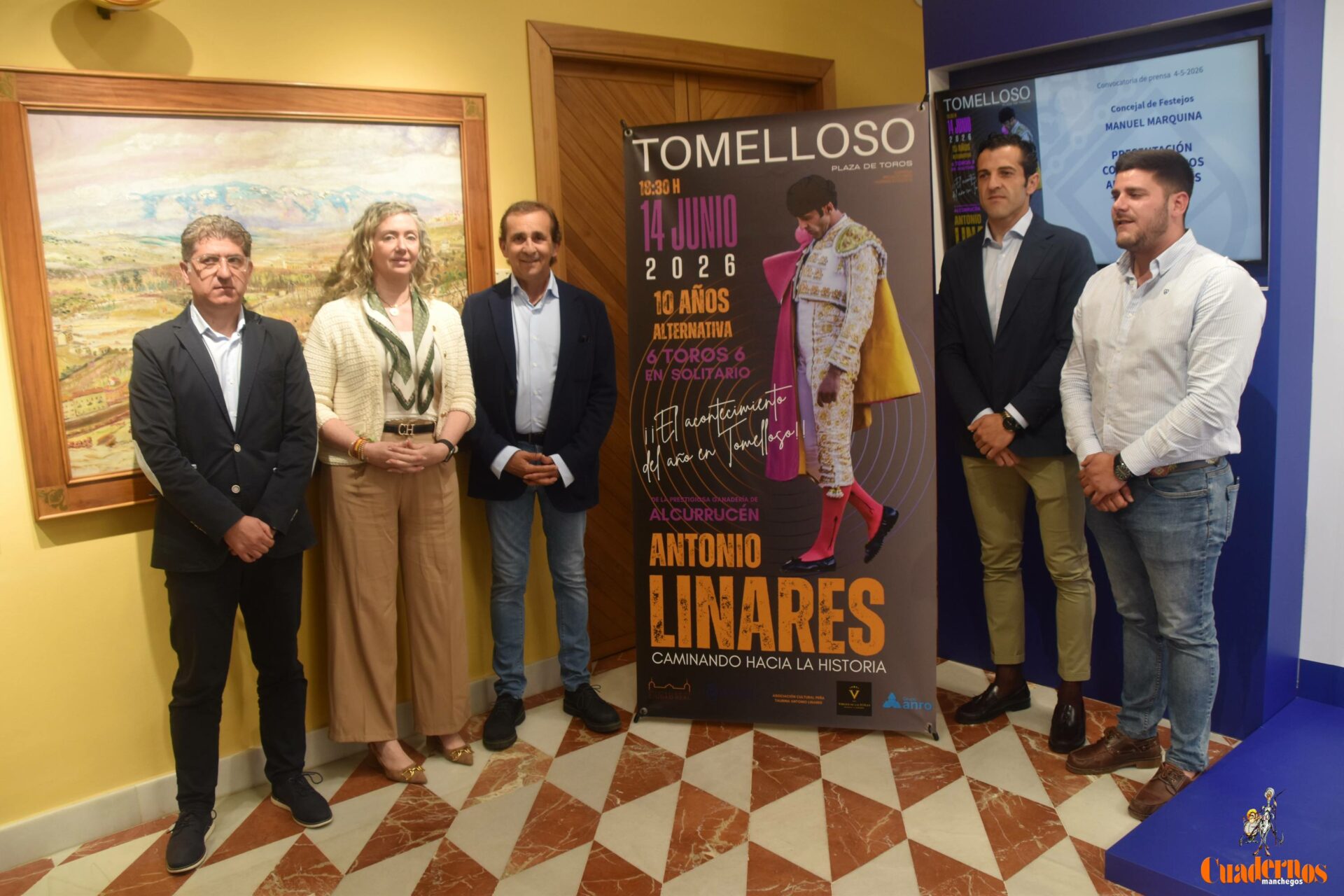 Antonio Linares caminará hacia la historia en Tomelloso con seis toros en solitario