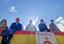 Martín de la Leona comparte con Villanueva de la Fuente la devoción y el ambiente festivo de la romería de la Virgen de los Desamparados El diputado provincial Carlos Martín de la Leona comparte con Villanueva de la Fuente la devoción y el ambiente festivo de la romería de la Virgen de los Desamparados