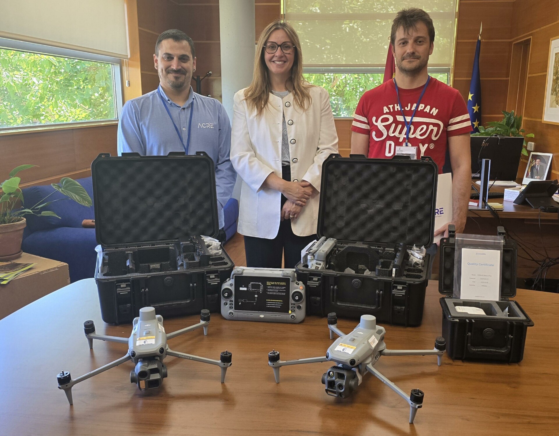 El Gobierno de Castilla-La Mancha incorpora drones para reforzar la inspección y control de residuos en la región
