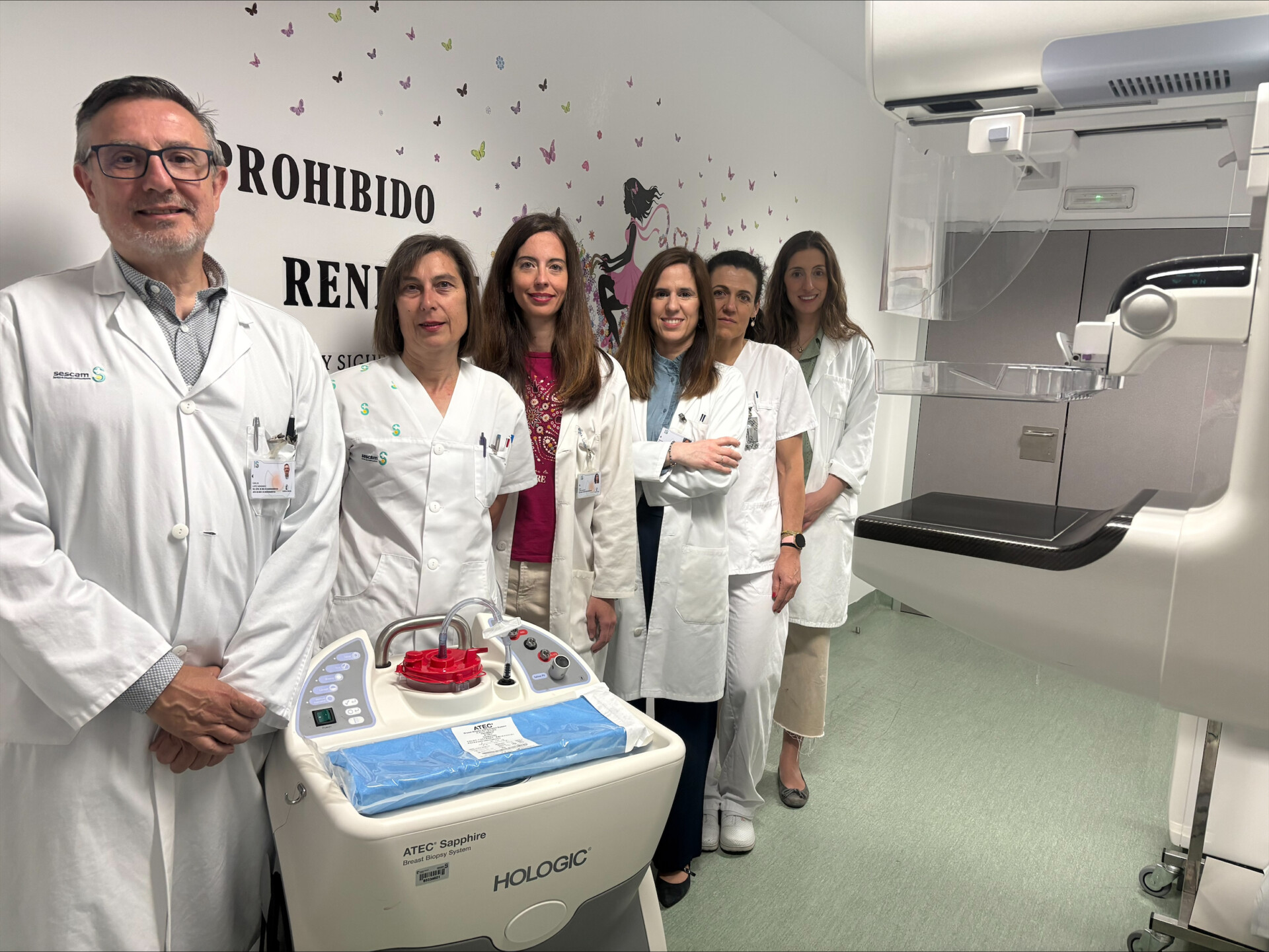 El Hospital General Universitario de Ciudad Real se consolida como el referente provincial en la extirpación de lesiones de mama sin cirugía