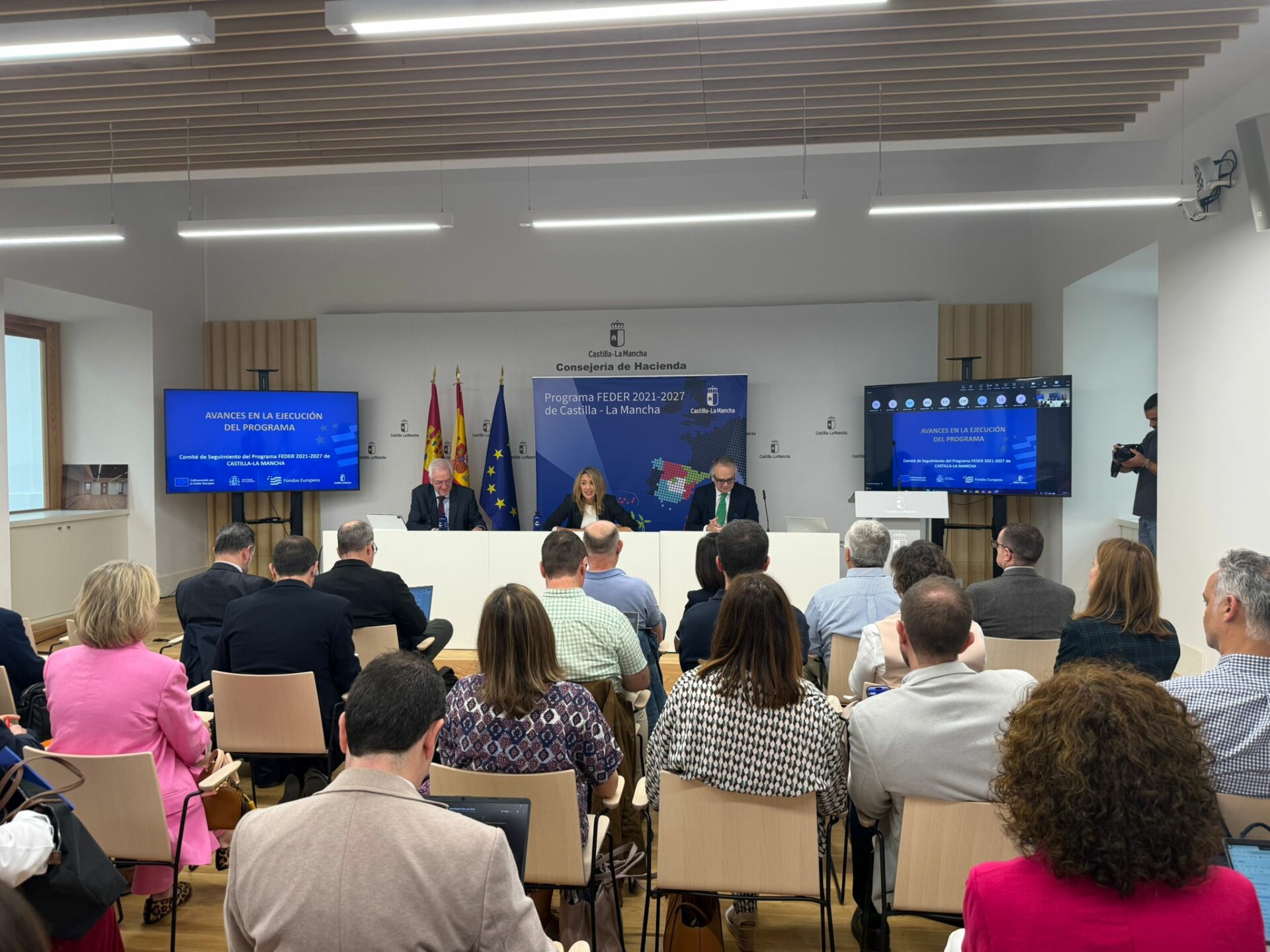 El Ministerio de Hacienda destaca la excelente gestión del Gobierno regional de los fondos europeos FEDER 2021-2027 de Castilla-La Mancha