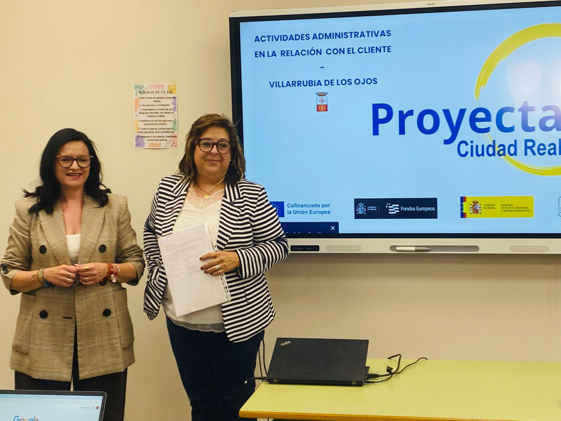 El Plan Proyecta que promueve la Diputación de Ciudad Real sigue impulsando la formación para el empleo en la provincia con un nuevo itinerario en Villarrubia de los Ojos
