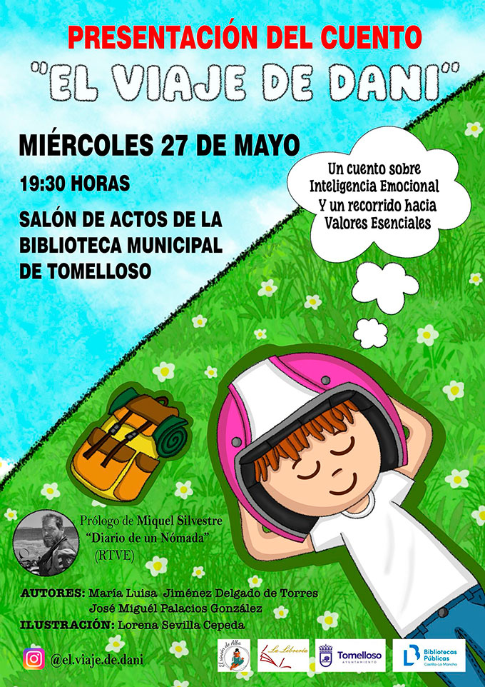 La Biblioteca Municipal de Tomelloso presenta el cuento infantil “El viaje de Dani”