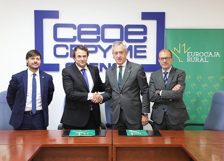 Eurocaja Rural y CEOE CEPYME Cuenca consolidan su acuerdo estratégico para fomentar la actividad empresarial