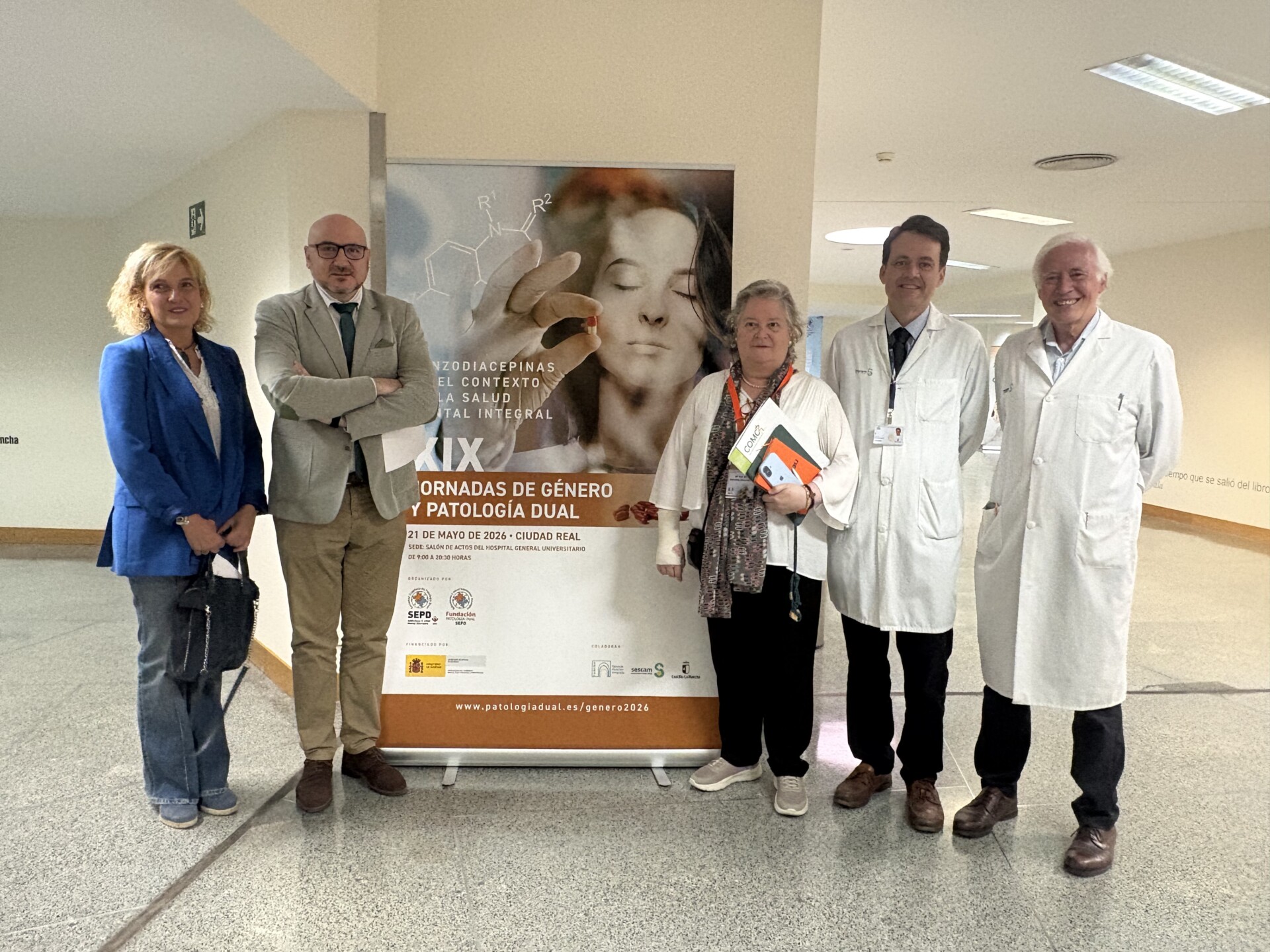 Expertos abogan en Ciudad Real por incluir la perspectiva de género en el abordaje de la patología dual y el consumo de benzodiacepinas