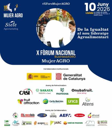 El sector agroalimentario catalán se reunirá en el X Foro Nacional MujerAGRO en Lleida 1 foronacionalmmujeragro 3 2