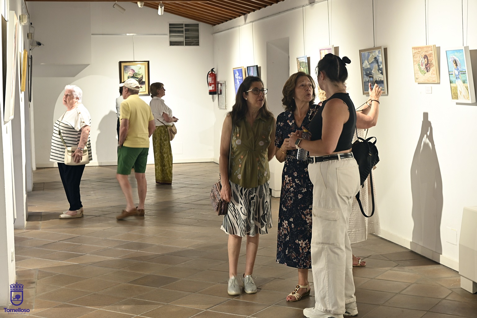 La Universidad Popular de Tomelloso exhibe el talento de sus talleres en la Posada de los Portales 1 Inés Losa anuncia un nuevo espacio para talleres de la UP para el próximo curso