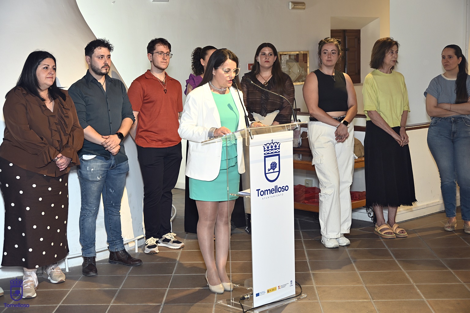La Universidad Popular de Tomelloso exhibe el talento de sus talleres en la Posada de los Portales 8 Inés Losa anuncia un nuevo espacio para talleres de la UP para el próximo curso