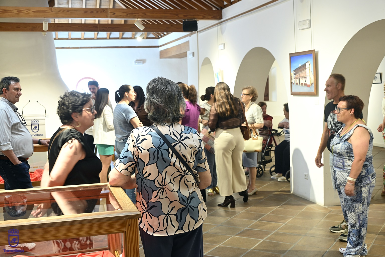 La Universidad Popular de Tomelloso exhibe el talento de sus talleres en la Posada de los Portales 4 Inés Losa anuncia un nuevo espacio para talleres de la UP para el próximo curso