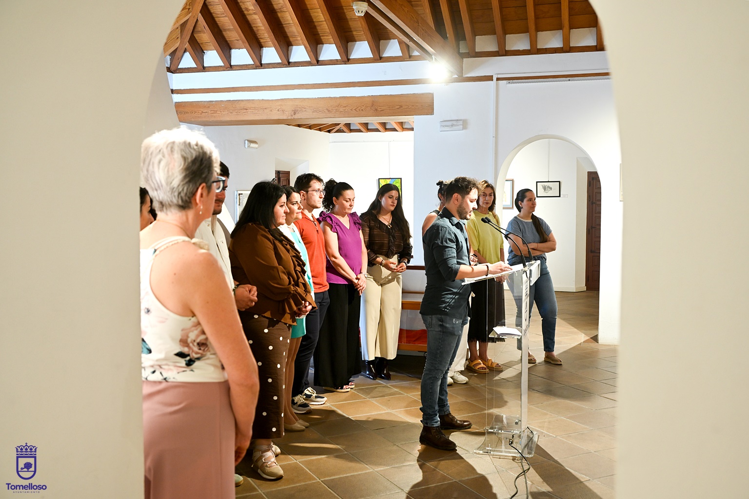 La Universidad Popular de Tomelloso exhibe el talento de sus talleres en la Posada de los Portales 6 Inés Losa anuncia un nuevo espacio para talleres de la UP para el próximo curso