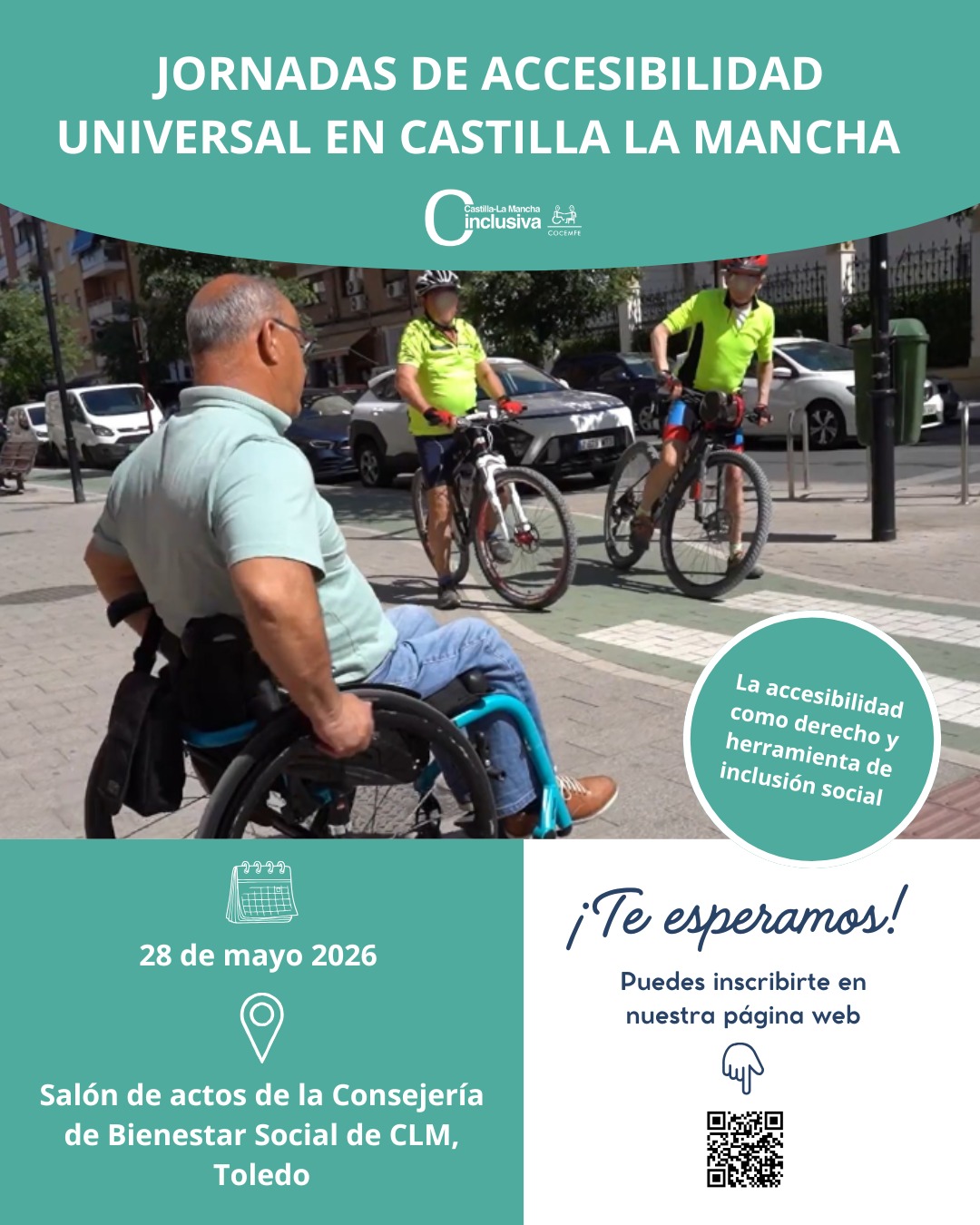 Castilla-La Mancha Inclusiva impulsa una jornada sobre accesibilidad universal como herramienta de inclusión social