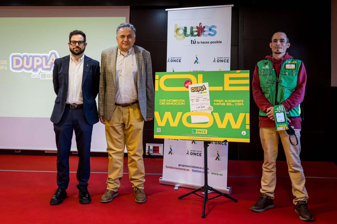 La ONCE presenta su nuevo juego ‘Dupla’ para superar los 46,9 millones de euros repartidos en Castilla-La Mancha en 2025