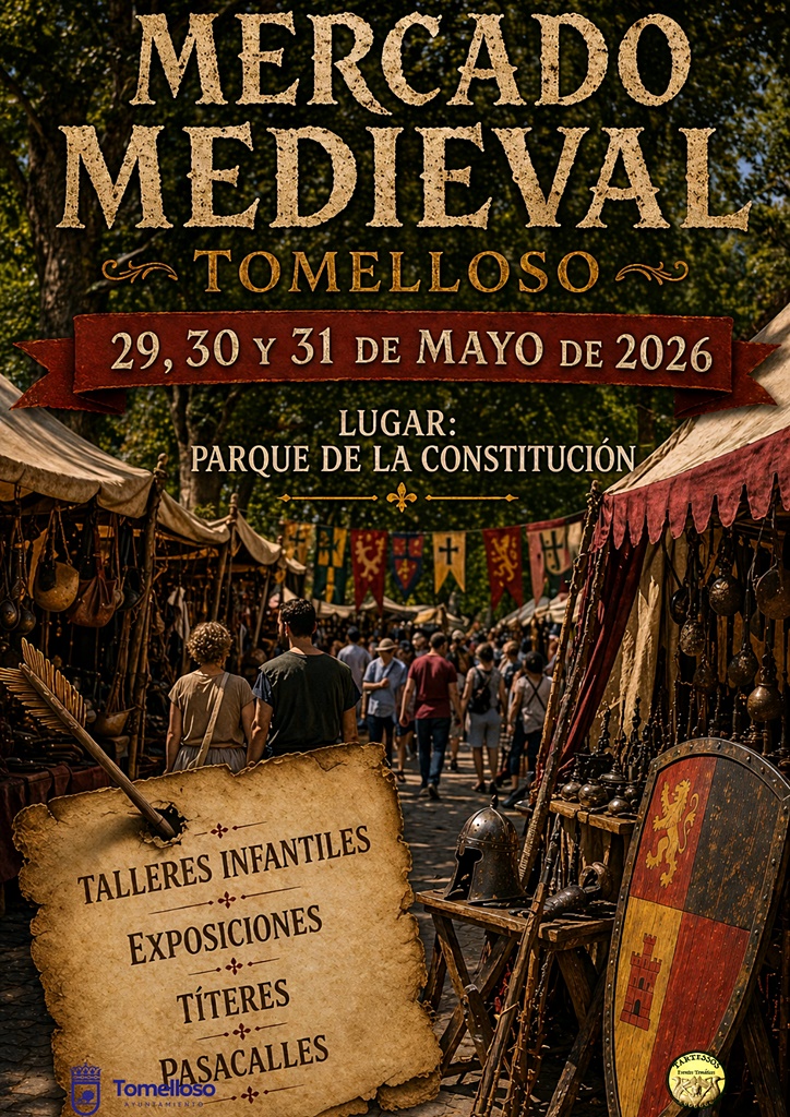 Tomelloso celebrará el Día de Castilla-La Mancha con un fin de semana de tradición, sabores y cultura popular 4 La concejalía de Festejos presenta una completa y atractiva oferta para disfrutar en Tomelloso del Día de Castilla-La Mancha