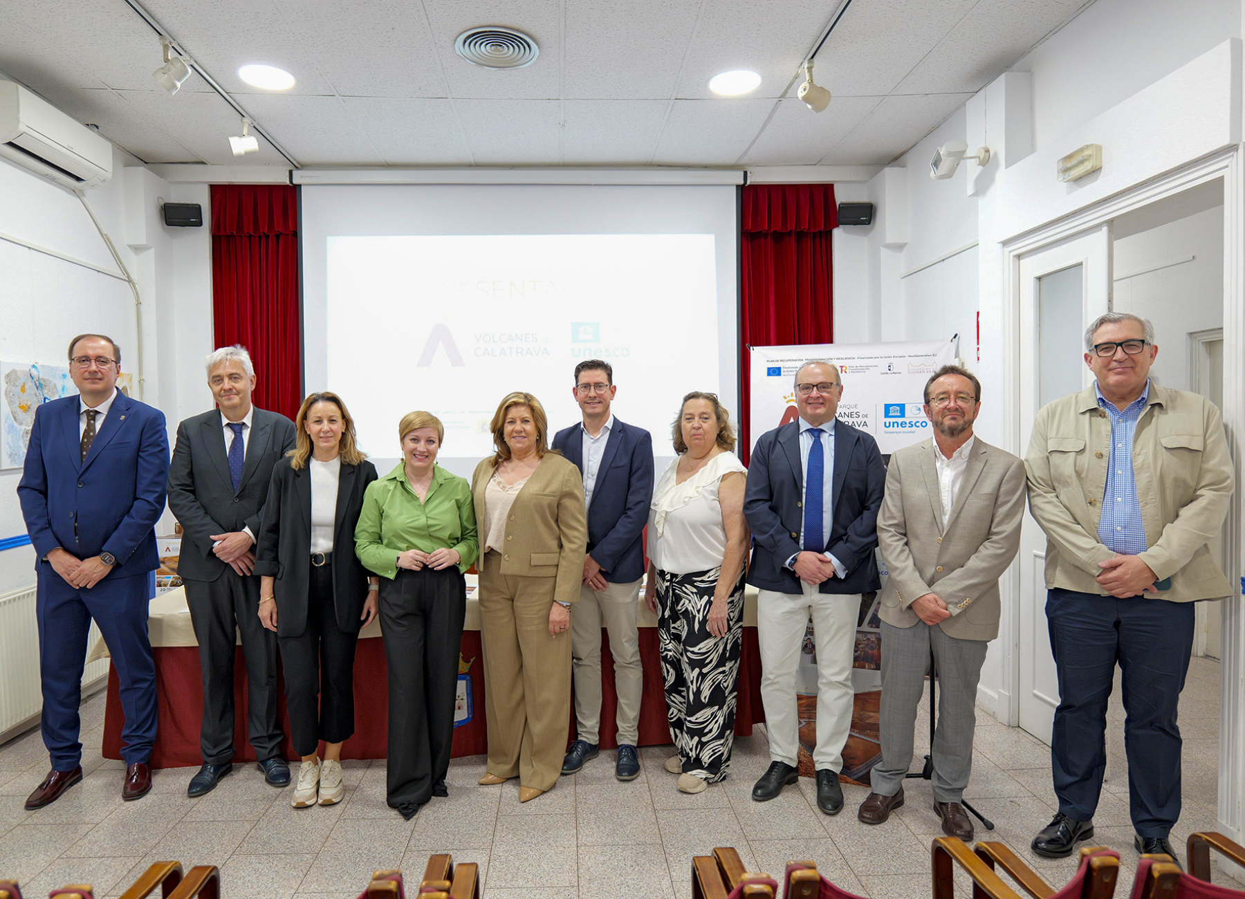 La Diputación de Ciudad Real impulsa en Madrid la promoción internacional del Geoparque Volcanes de Calatrava 2 La Diputación de Ciudad Real impulsa en Madrid la promoción internacional del Geoparque Volcanes de Calatrava como destino turístico sostenible, cultural y gastronómico