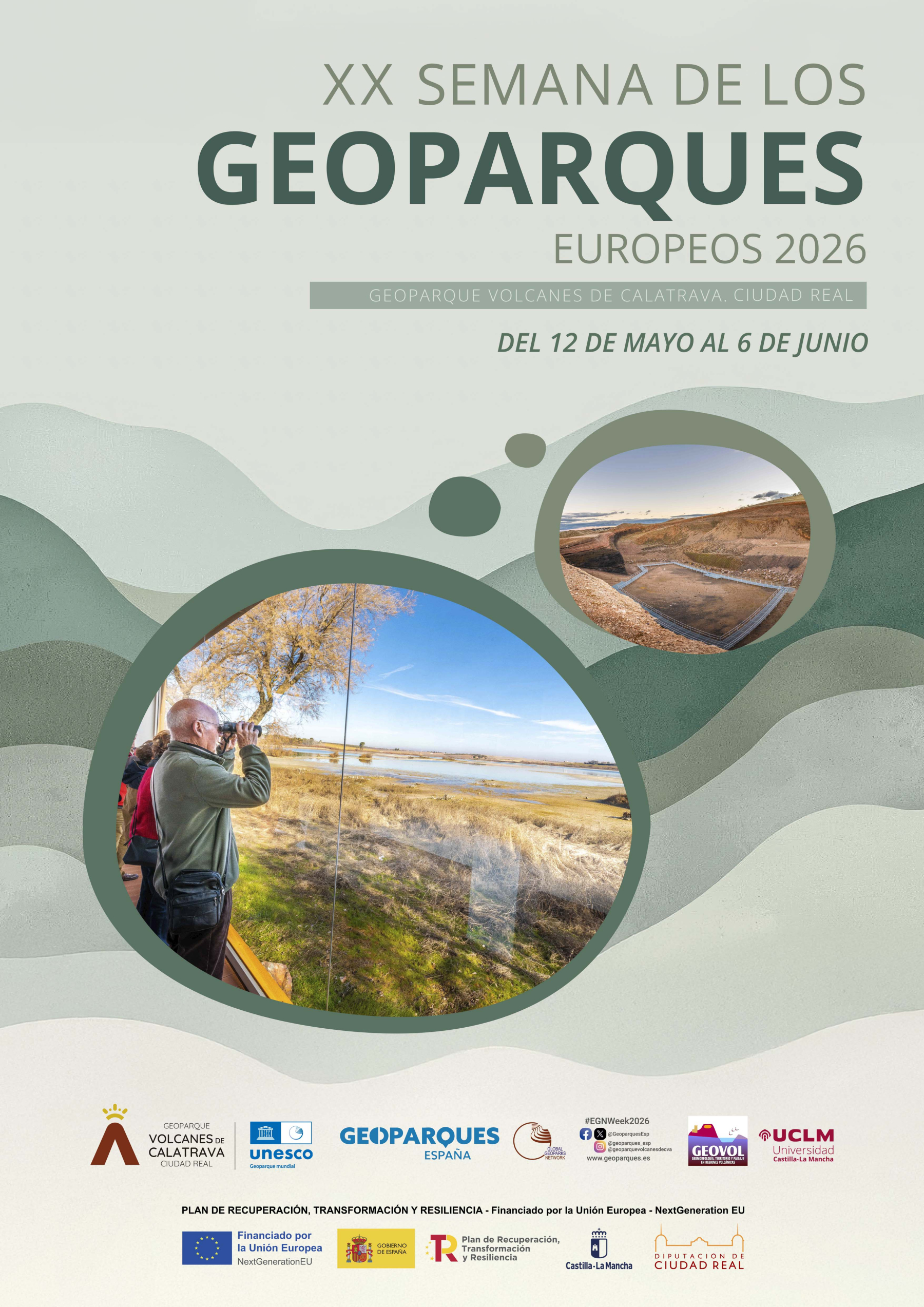La Diputación de Ciudad Real impulsa un amplio programa de actividades con motivo de la Semana Europea de Geoparques