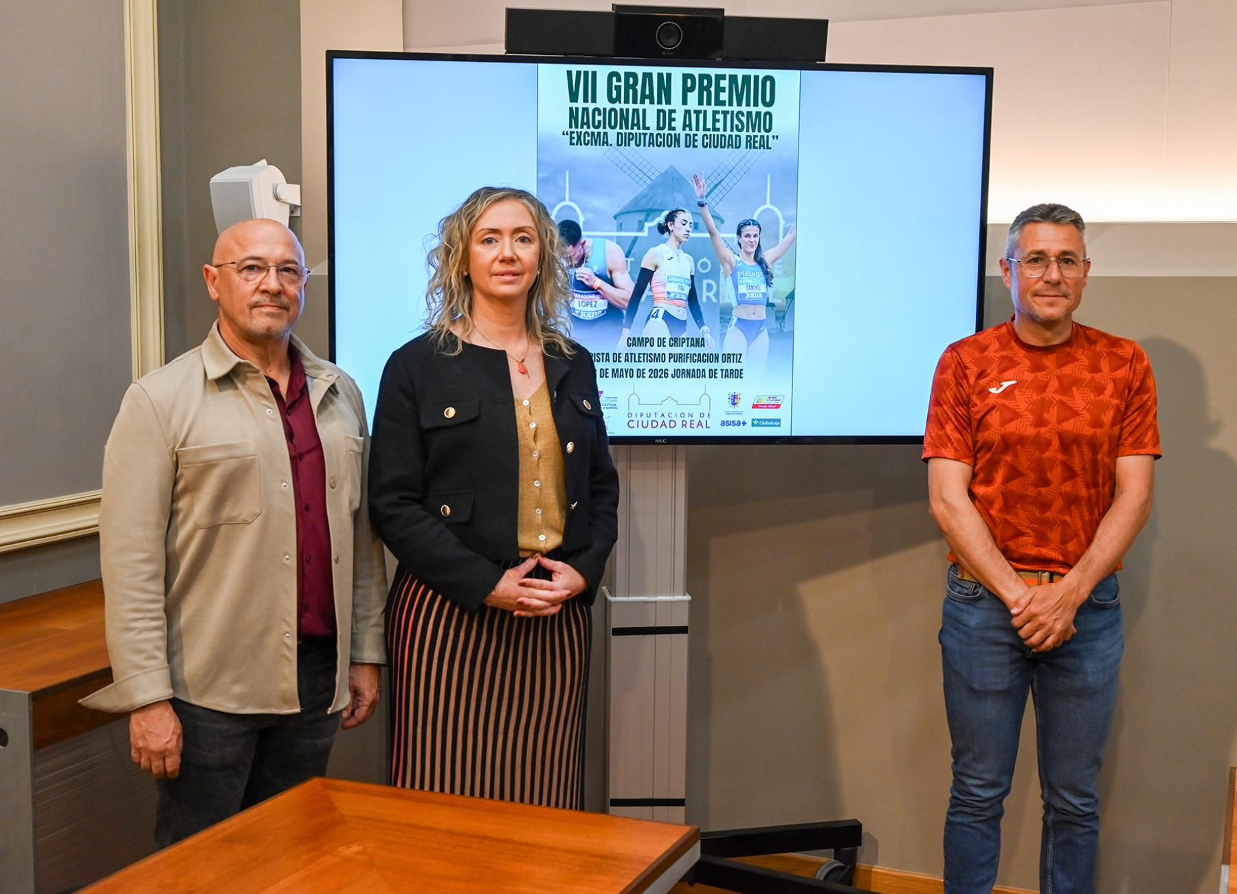 La Diputación de Ciudad Real respalda una nueva edición del Gran Premio Nacional de Atletismo que se celebrará en Campo de Criptana el 23 de mayo con más de 250 atletas