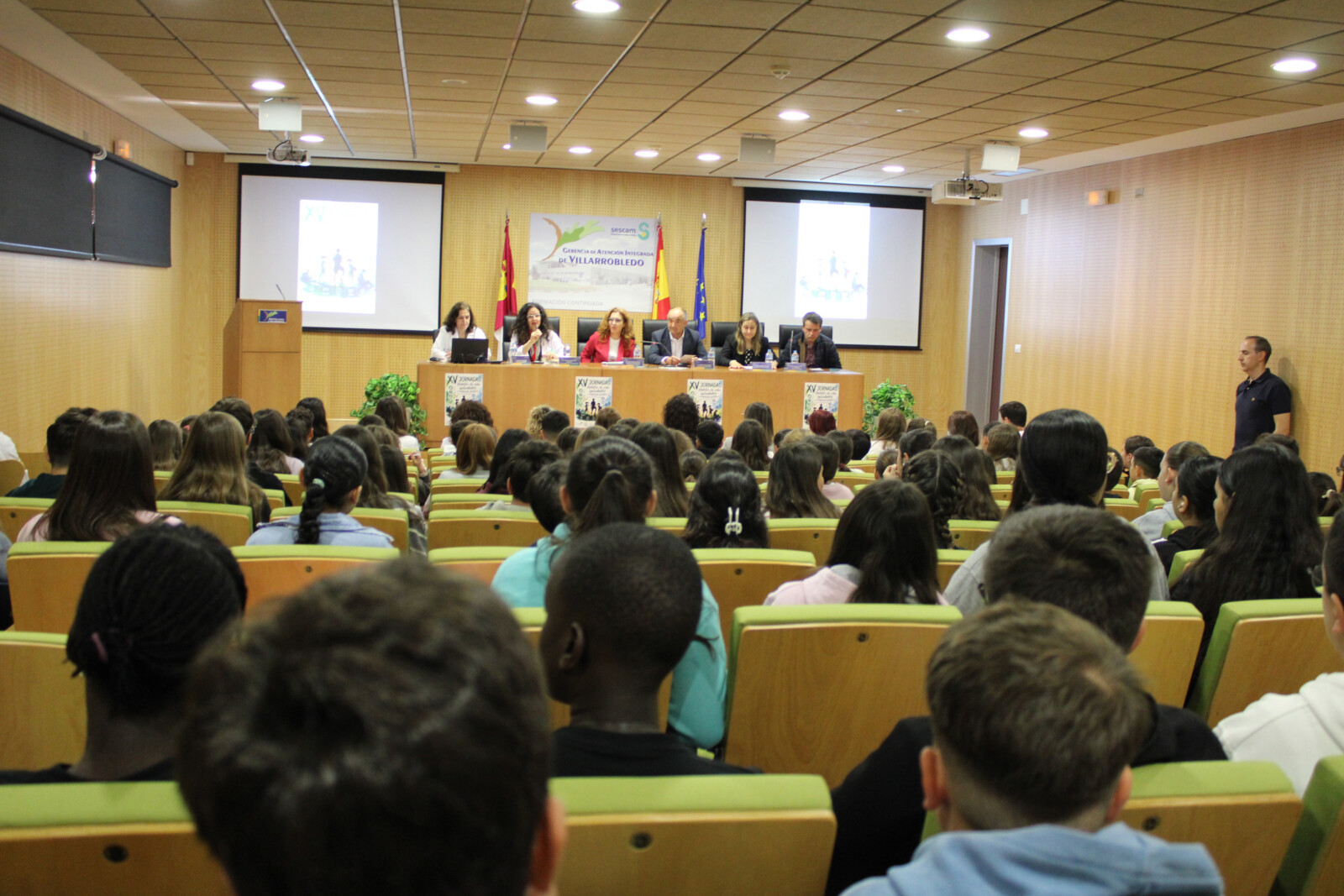 La Gerencia de Villarrobledo acerca la promoci&oacute;n de la salud a cerca de 500 escolares en las XV Jornadas de H&aacute;bitos de Vida Saludables e Integraci&oacute;n Sanitaria