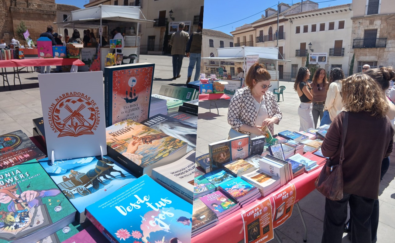 Un sello impulsa las ventas de autores locales en la Feria del Libro de Villarrobledo