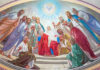 La resurrección de María en Pentecostés La resurrección de María en Pentecostés