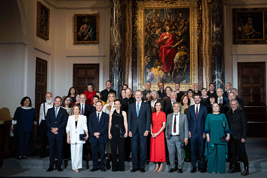El Ministerio de Cultura reconoce en Toledo la trayectoria de 38 personalidades y entidades de la cultura con las Medallas de Oro a las Bellas Artes 2024