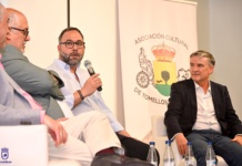 Navarro destaca que la Romería está “cada vez más cerca” de ser declarada de Interés Nacional en la presentación de la revista Pámpanas Navarro destaca que la Romería está “cada vez más cerca” de ser declarada de Interés Nacional en la presentación de la revista Pámpanas