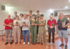 El tercer recital de ‘Palabras Mayores’, del Grupo Oretania, en La Solana unió poesía comprometida y música por la paz y la vida El tercer recital de 'Palabras Mayores', del Grupo Oretania, en La Solana unió poesía comprometida y música por la paz y la vida
