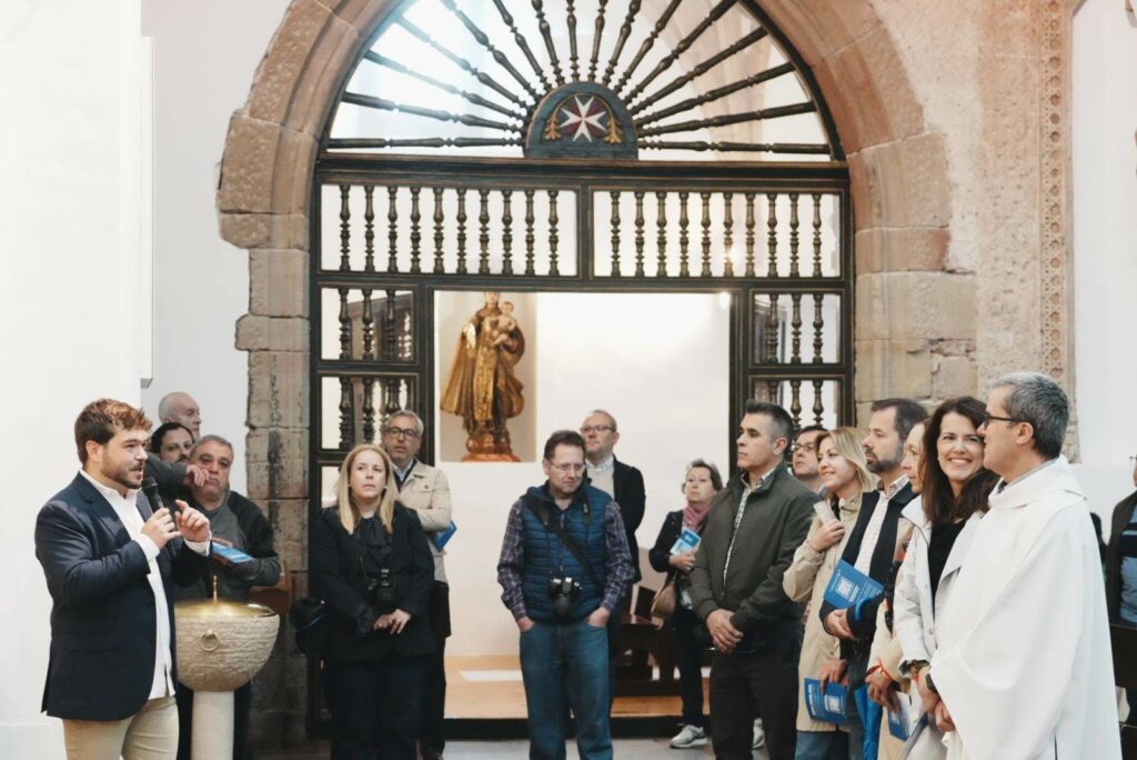 Pelayo destaca la musealización de Santa María la Mayor como “una forma de acercar ocho siglos de historia y patrimonio a toda la sociedad” 4 pelayo alcazar de san juan 5