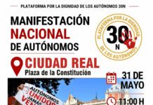 La Plataforma por la Dignidad de los Autónomos 30N consolida un frente común con marchas en 22 provincias el próximo 31 de mayo La Plataforma por la Dignidad de los Autónomos 30N consolida un frente común con marchas en 22 provincias el próximo 31 de mayo