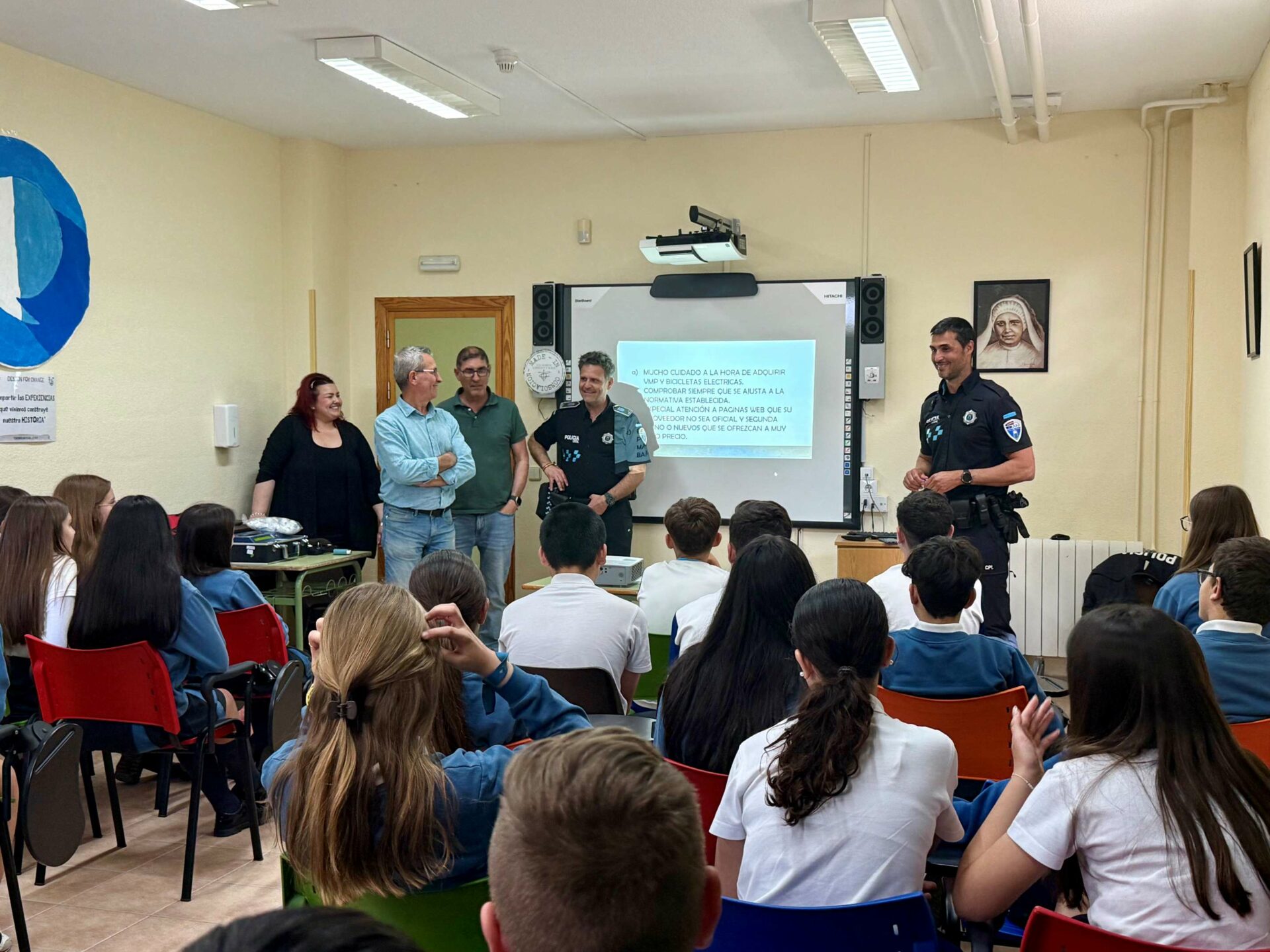 La Policía Local impulsa la educación vial entre el alumnado de Villacañas