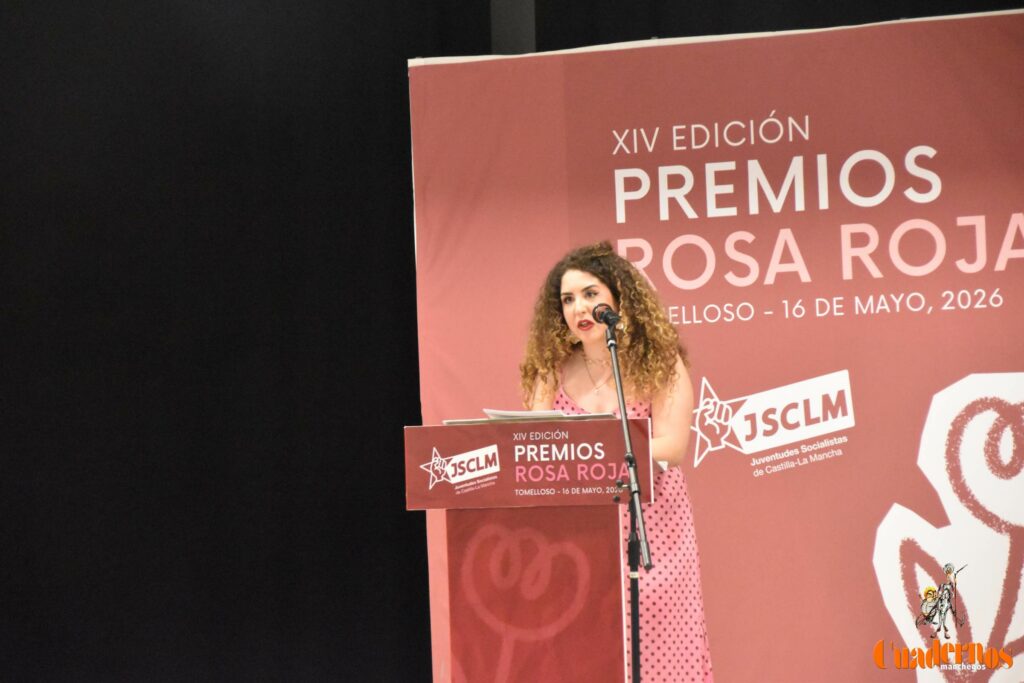 Tomelloso alza la voz por la igualdad en los XIV Premios Rosa Roja de Juventudes Socialistas de Castilla-La Mancha 5 premios rosa roja tomelloso 04