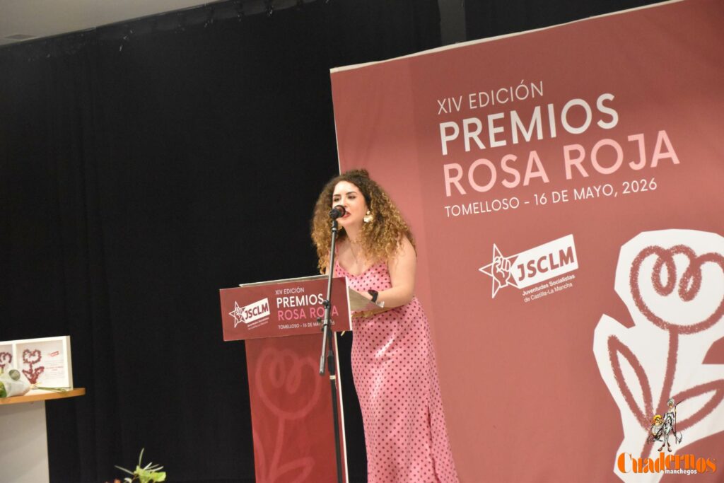 Tomelloso alza la voz por la igualdad en los XIV Premios Rosa Roja de Juventudes Socialistas de Castilla-La Mancha 6 premios rosa roja tomelloso 05