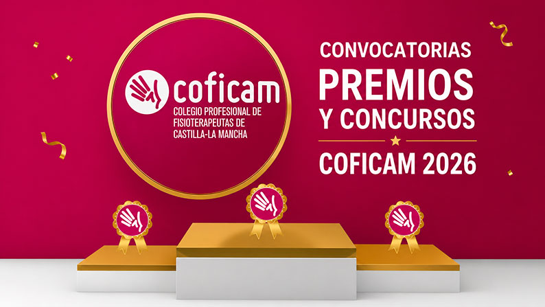 Convocados los Premios COFICAM para la difusión, el apoyo y la promoción de la fisioterapia en la región