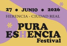 Leire Martínez valora el carácter cultural del festival «Pura Eshencia» en su primera edición en Herencia Leire Martínez valora el carácter cultural del festival "Pura Eshencia" en su primera edición en Herencia