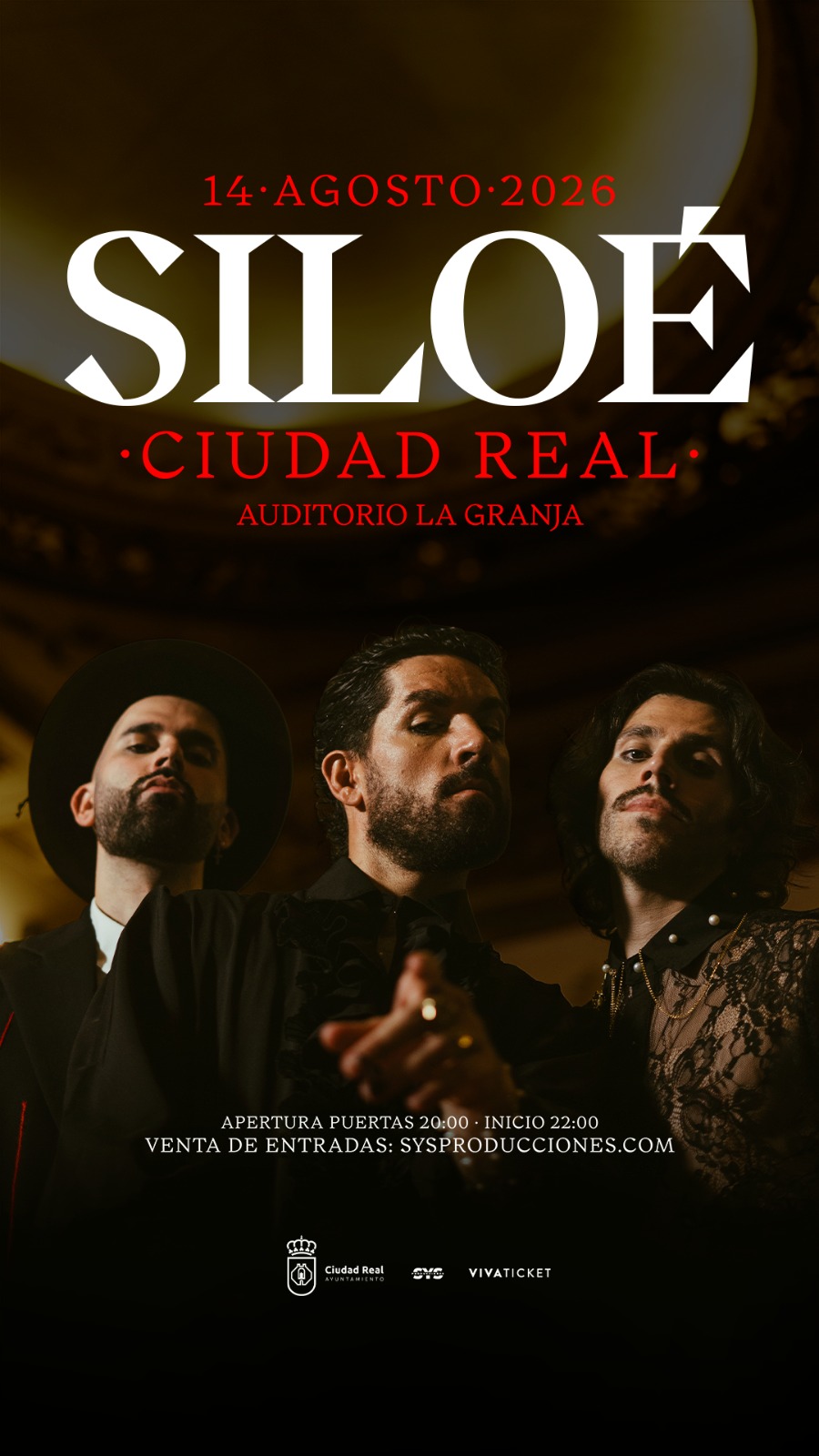Siloé actuará en Ciudad Real el próximo 14 de agosto dentro de su gira de conciertos