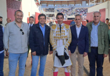 Valverde felicita al alcalde de Puertollano por recuperar las corridas de toros en la feria de la ciudad Valverde felicita al alcalde de Puertollano por recuperar las corridas de toros en la feria de la ciudad