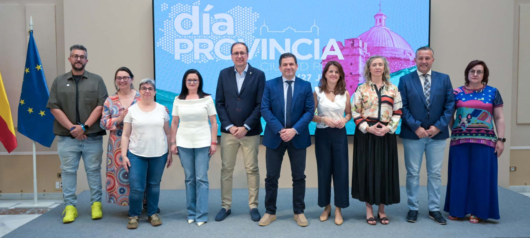 Valverde reivindica el orgullo de pertenencia a nuestra tierra en el anuncio de las distinciones y la presentación de los actos del Día de la Provincia