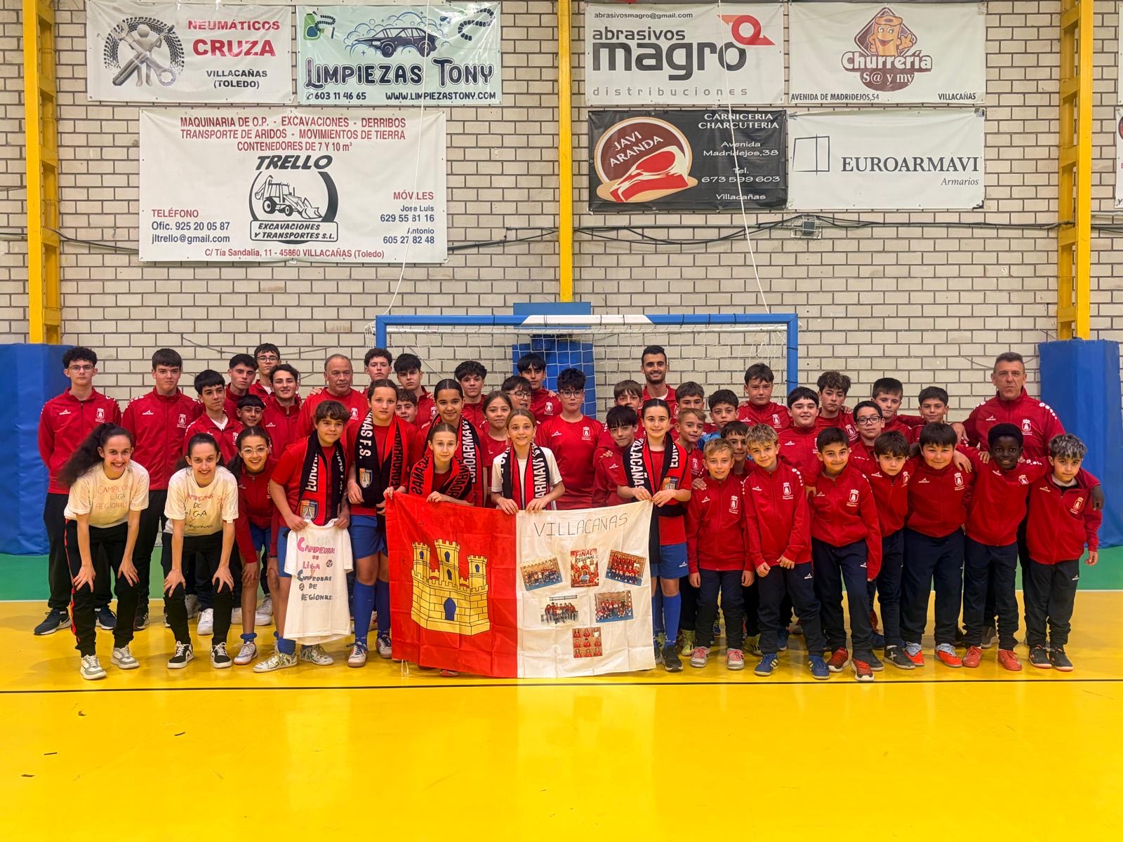 Villacañas celebra el ascenso del Euroarmavi en una jornada repleta de emoción y reconocimientos