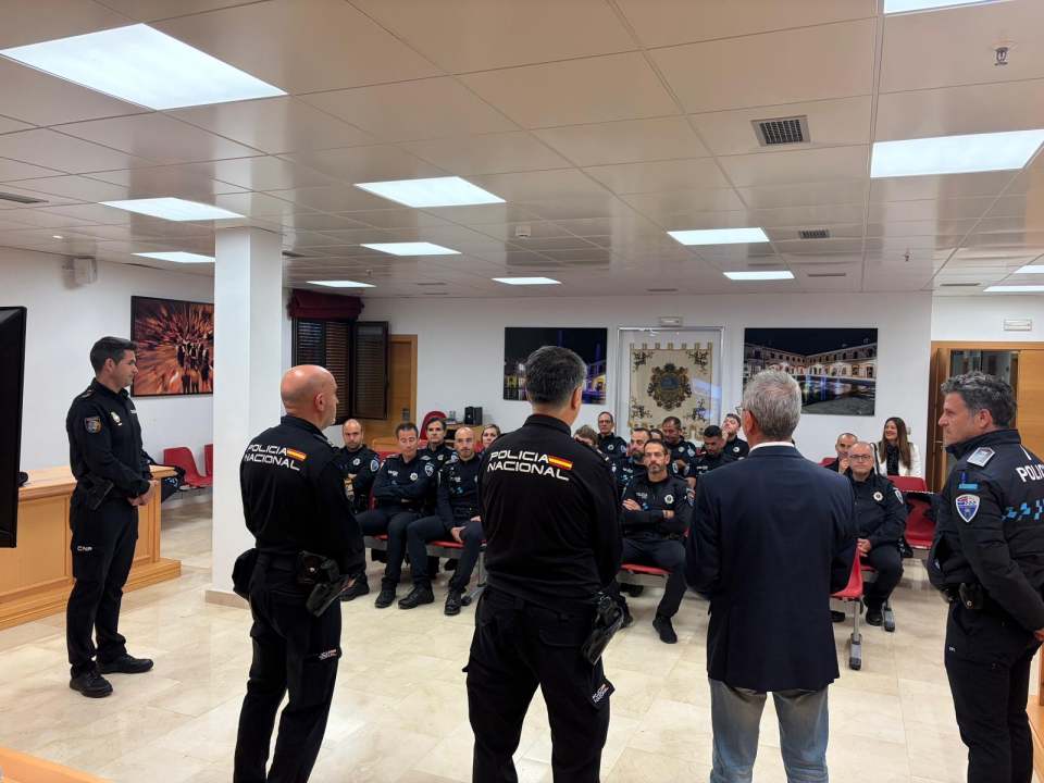 Villacañas acoge una jornada formativa de la Policía Nacional dirigida a Policías Locales de la comarca 5 villacanas policia 06
