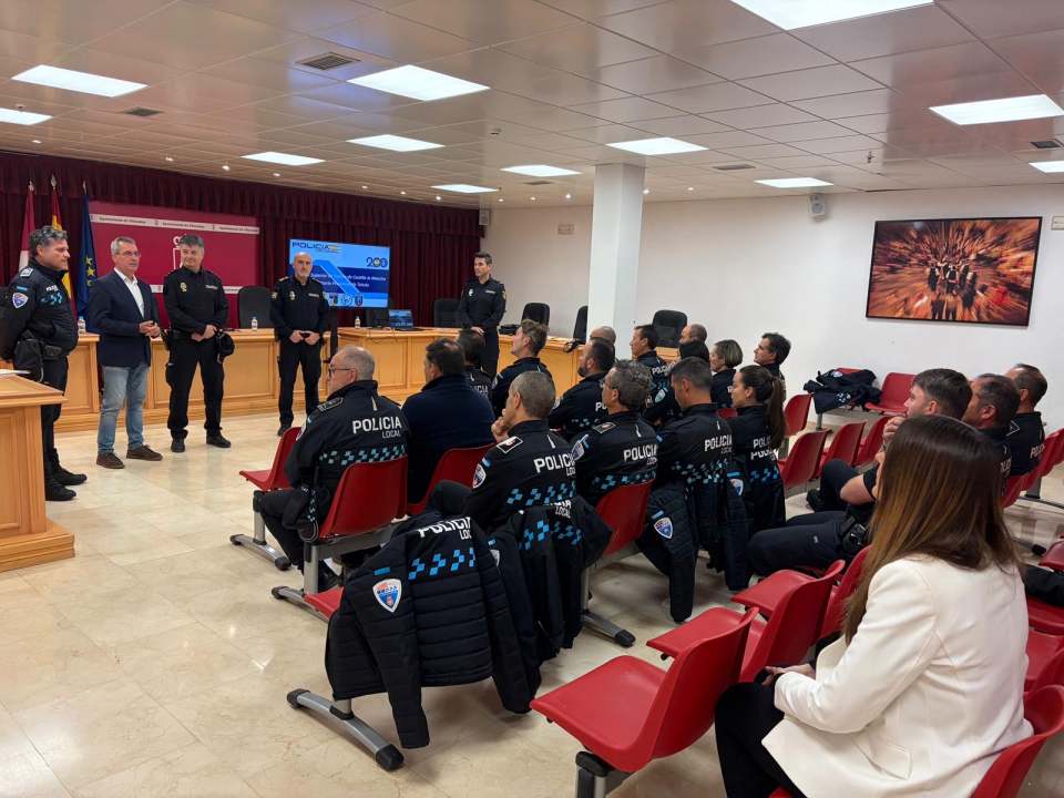 Villacañas acoge una jornada formativa de la Policía Nacional dirigida a Policías Locales de la comarca 4 villacanas policia 07