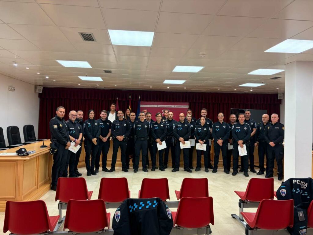 Villacañas acoge una jornada formativa de la Policía Nacional dirigida a Policías Locales de la comarca 11 villacanas policia 11