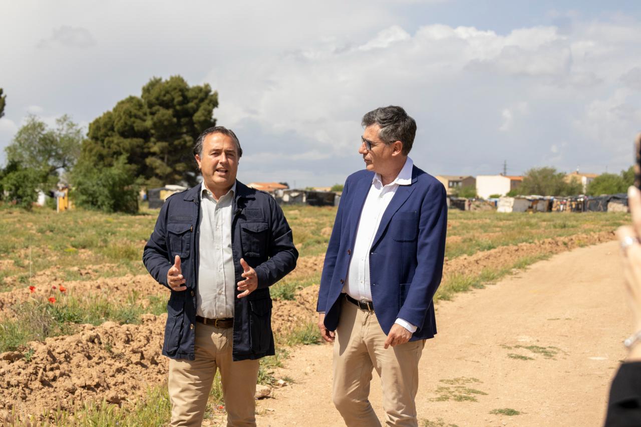 David Moreno exige acabar con los asentamientos ilegales y deportar a inmigrantes en situación irregular  