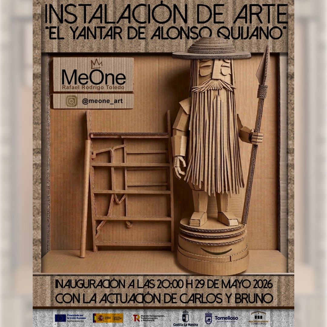 “El Yantar de Alonso Quijano” convierte el Mercado de Abastos de Tomelloso en un escenario de arte, literatura y música