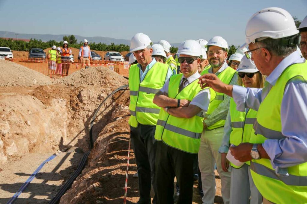 ACUAES avanza en las obras para garantizar el abastecimiento de calidad al Campo de Calatrava, Daimiel y Ciudad Real con una inversión prevista de 95 millones 2 acuaes