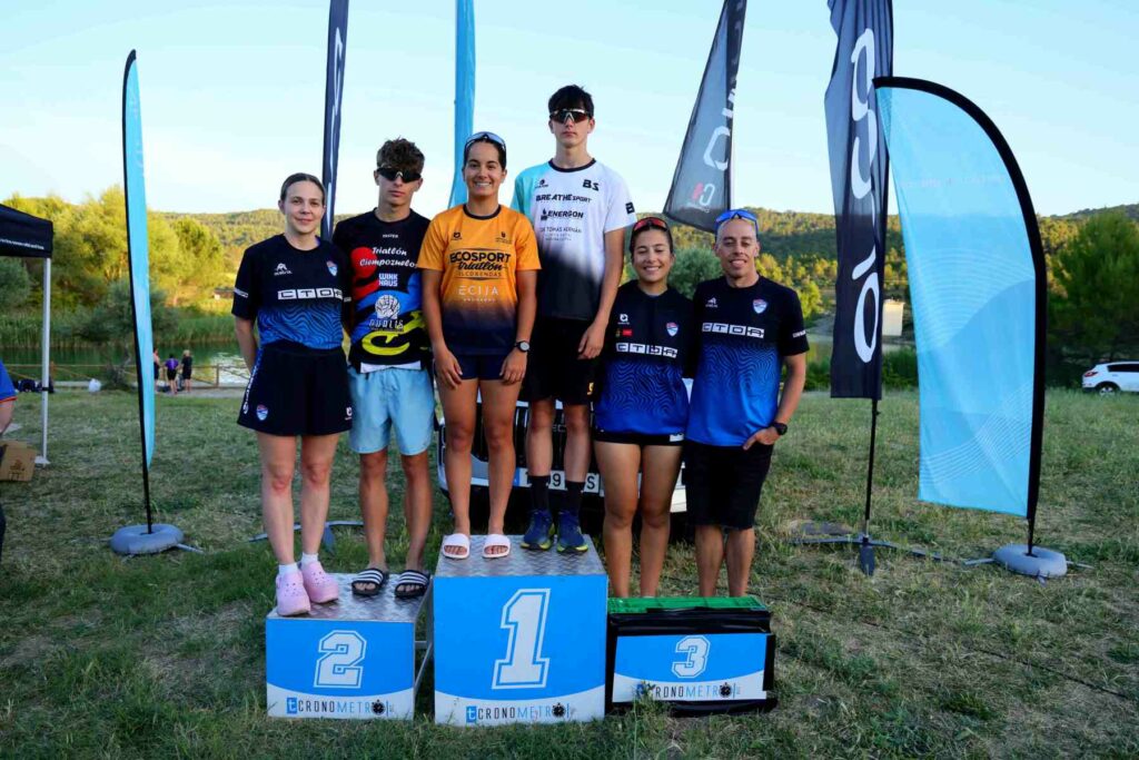 El IX Acuatlón Dani Molina vuelve a convertir el Azud de Pareja en referencia del deporte regional 21 acuatlon dani molina 03